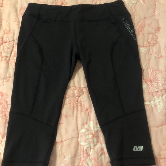 Like NEW LesMills BodyPump BodyStep BodyCombat BodyFlow Fitness Crop Tights - Picture 10 of 10